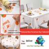 Thickened Waterproof & Oil-Proof Tablecloth - Festive Round & Rectangular Options