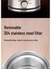 Electric Glass Spray Tea Maker, Large Capacity Steaming Kettle, Black Tea Health Pot