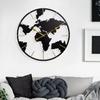 Wall Clock Home Decor Easy to Read Versatile Reliable Round Quiet Movement Analog Clock for Bar Kitchen Hotel Office Bathroom