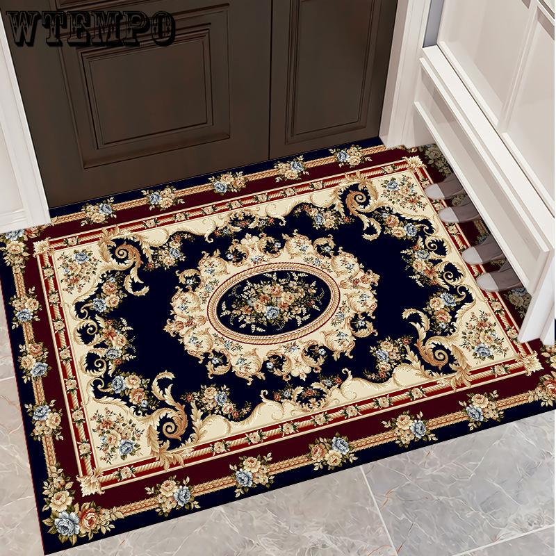 Entrance Door Mat Living Room Carpet Bedroom Bedside Carpet Retro Ethnic Style Hotel Homestay Carpet