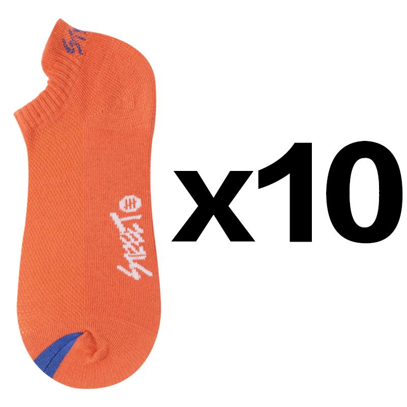 

10 пар высококачественных женских носков до щиколотки, дышащие хлопковые низкие короткие повседневные спортивные противоизносные модные уличные нескользящие носки Four Seasons EUR38-43