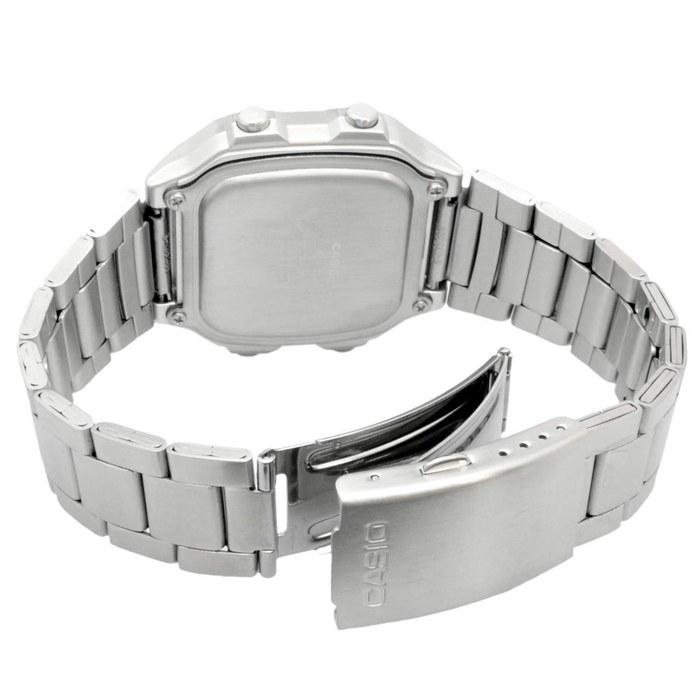 Casio World Time AE-1200WHD-1AV Digital Watch (Silver Metal Band)