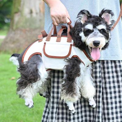 Dog Backpack, Comfortable Transport Harness with Breathable Mesh And Adjustable Strap, Designed for