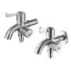 VEMUSE 304 Stainless Steel Dual-Outlet Washing Machine Faucet
