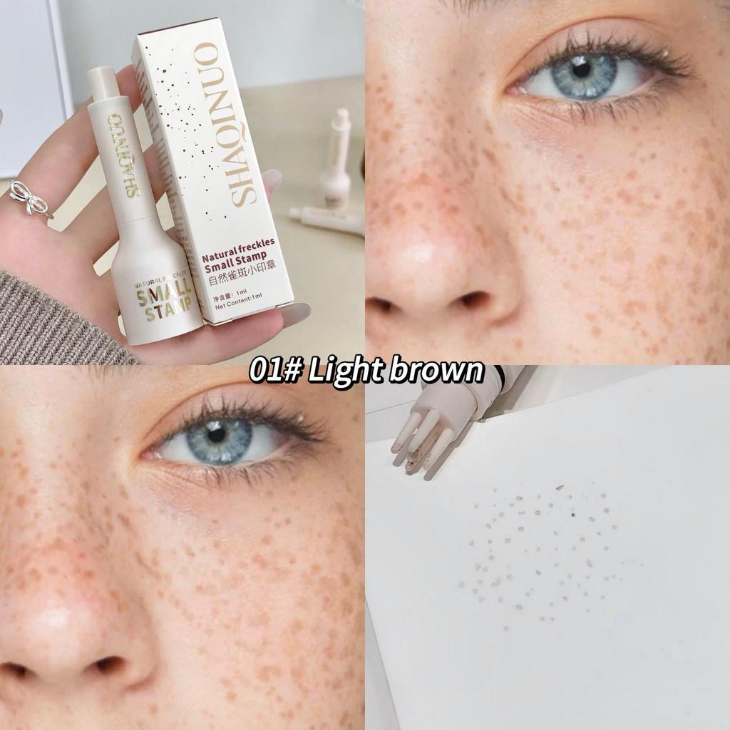 CROSS SHAQINUO Natürlicher, wasserfester Sommersprossenstempel für realistisches Make-up