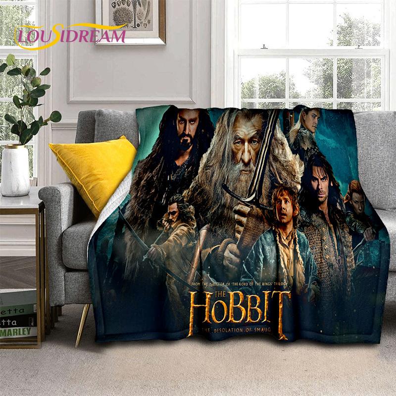 L-Lord of The Rings H-Hobbit Movie Soft Blankets,Keep Warm Throw Blanket Comfortable Blanket for Picnic Beds Sofa Home Bedroom