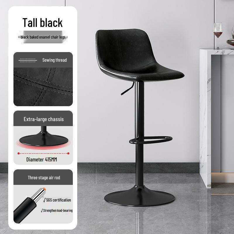 Luxury Adjustable Bar Stool for Home or Commercial Use