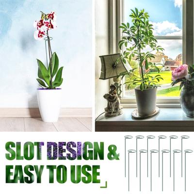 Yousheng 12 Pcs Tomato Twist Stakes Spiral Plant Support Stakes Climbing Plant Stakes for Tomato Butterfly Orchid Flowers Home Gardening