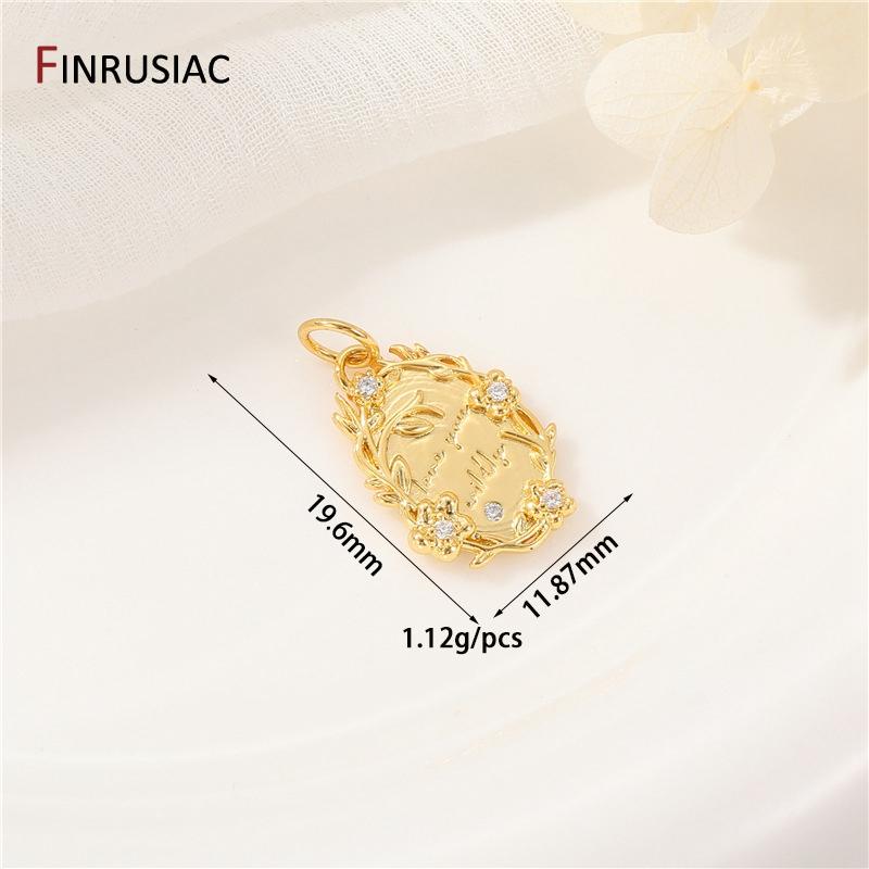 Ottone placcato oro 14K Zircone Nuvola/Sole Ciondoli per Donne Gioielli Pendenti Materiali per la Creazione Fai da Te Accessori per Collane Braccialetti