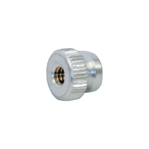 Bach Trumpet Part, Third Thumb Slide Set Screw/Stop Nut, Silver Plated [Genuine Manufacturer Part]