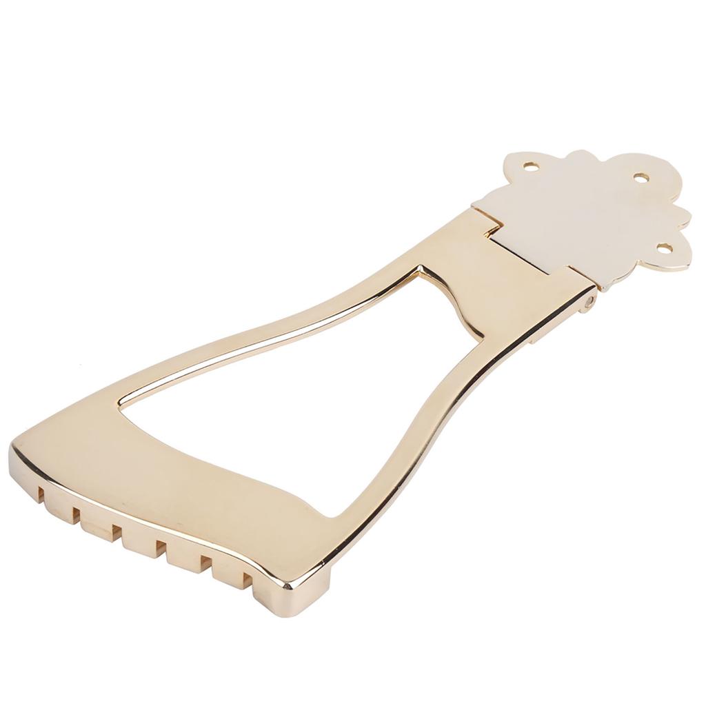 Bridge Tailpiece Golden for Hollow Jazz Archtop Guitar Musical Instrument Accessories