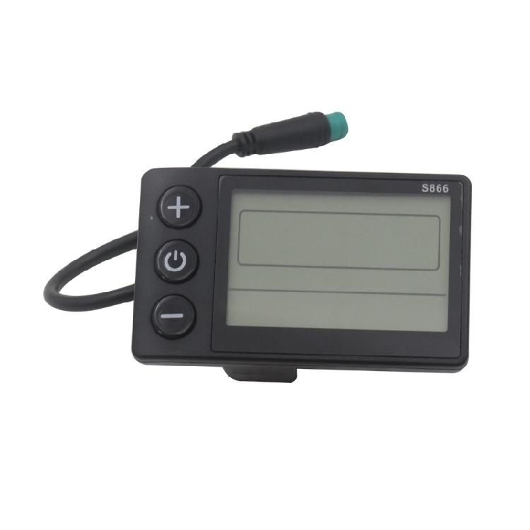 Scooters LCD Display Panel Water Resistant Scooters Dashboards Digital Speedometers for Long Distances Cycling Support