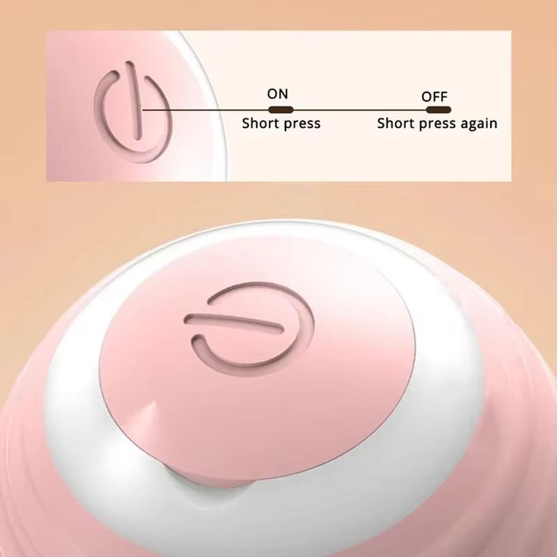 Jucării electronice cu minge magică, cu rulare automată, pentru pisici, interactive, cu mișcare automată, pentru dresaj, pentru pisoi