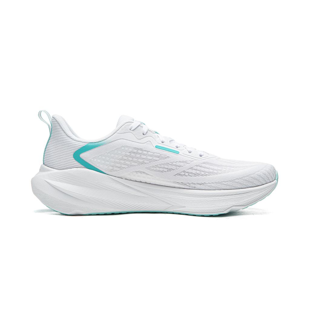 Li Ning Wu Yue 4 Sports Comfortable Shock Absorption Wear Resistant Low Top Casual Running Shoes Men Sneaker Standard-White ARSW035-8