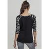 Urban Classics Ladies - 3/4 RAGLAN Longsleeve Top Shirt