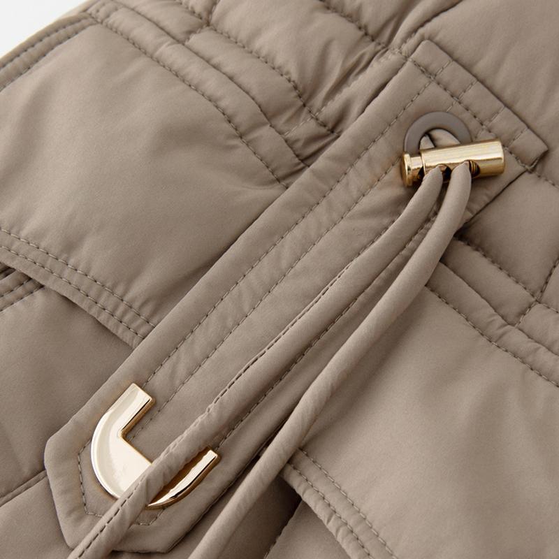 Sleeves Detachable Fashion Woman Winter Coats Hooded Faux Fur Collar Thick Warm Long Parkas Women's Jackets