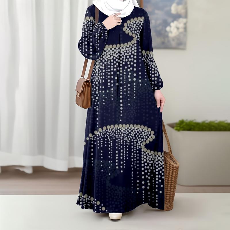 

Мусульманские женские платья, свободного кроя, подходят для повседневной носки и праздничных мероприятий, подходят для Ид, новинка 2025 2XL красный