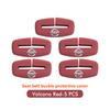 Silicone Seat Belt Buckle Cover Universal Car Anti Scratch Protector For Nissan Almera Versa Pathfinder Maxima Murano Armada