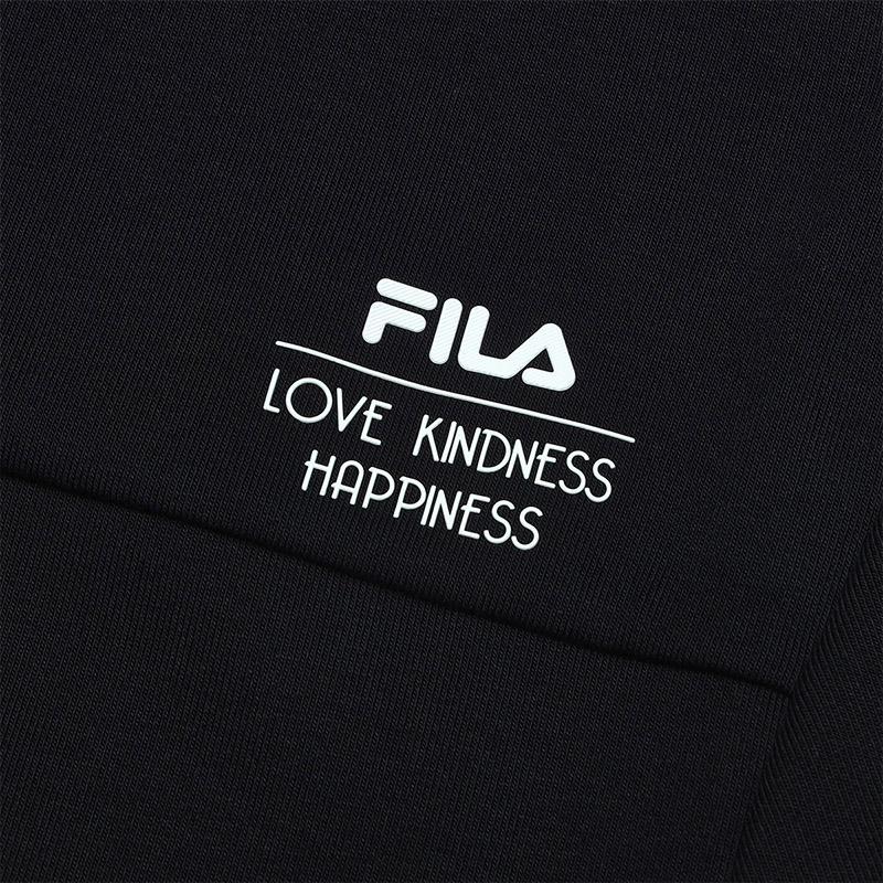 Fila Fashion Simple Knitted Pullover Sweatshirt Men Sweatshirt Black F11M518209FBK
