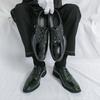 Fashion Business Men Formal Shoes Men Casual Comfortable Lace Up Fashionable Leather Shoes Wedding Banquet Shoes Sizes 38-46 Men Shoes