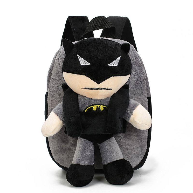 The Avengers Spiderman Captain America Batman Plush Backpack For Kids Durable And Safe