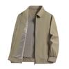 Men's Jacket Lapel Zipper Casual Jacket Versatile Tops Jacket