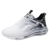 Autumn New Breathable Shock-absorbing Large-size Men's Shoes, Youth Running Shoes, Student Leather Surface Heightening Versatile Casual Running Shoes
