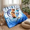 Game Theme Blanket Soft Flannel Blanket Plush Throw Blanket Cozy Sofa Bed Blanket for Home Decor