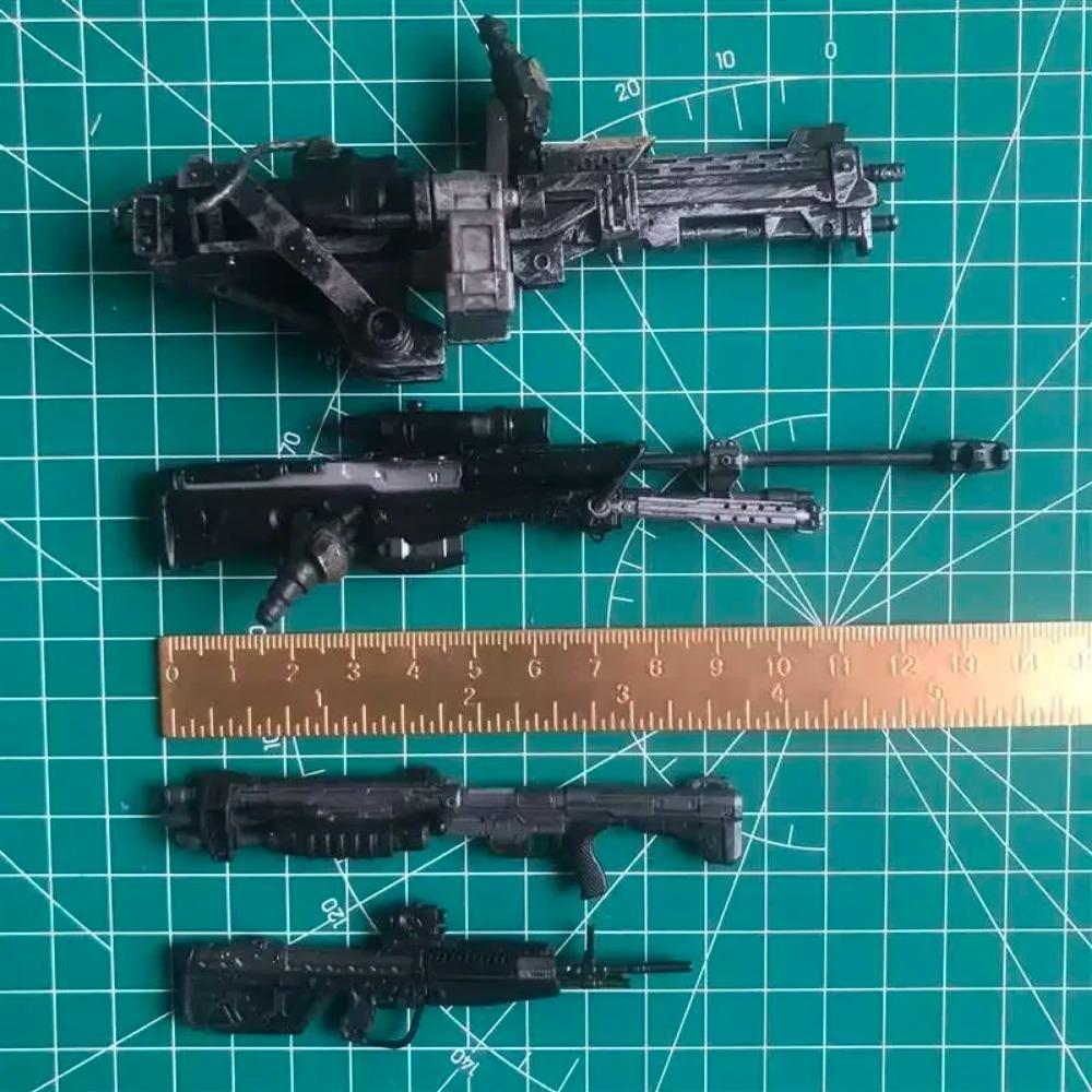 Equipamento de Arma Metralhadora Acessórios para Figura de Ação de 6 -12 Polegadas