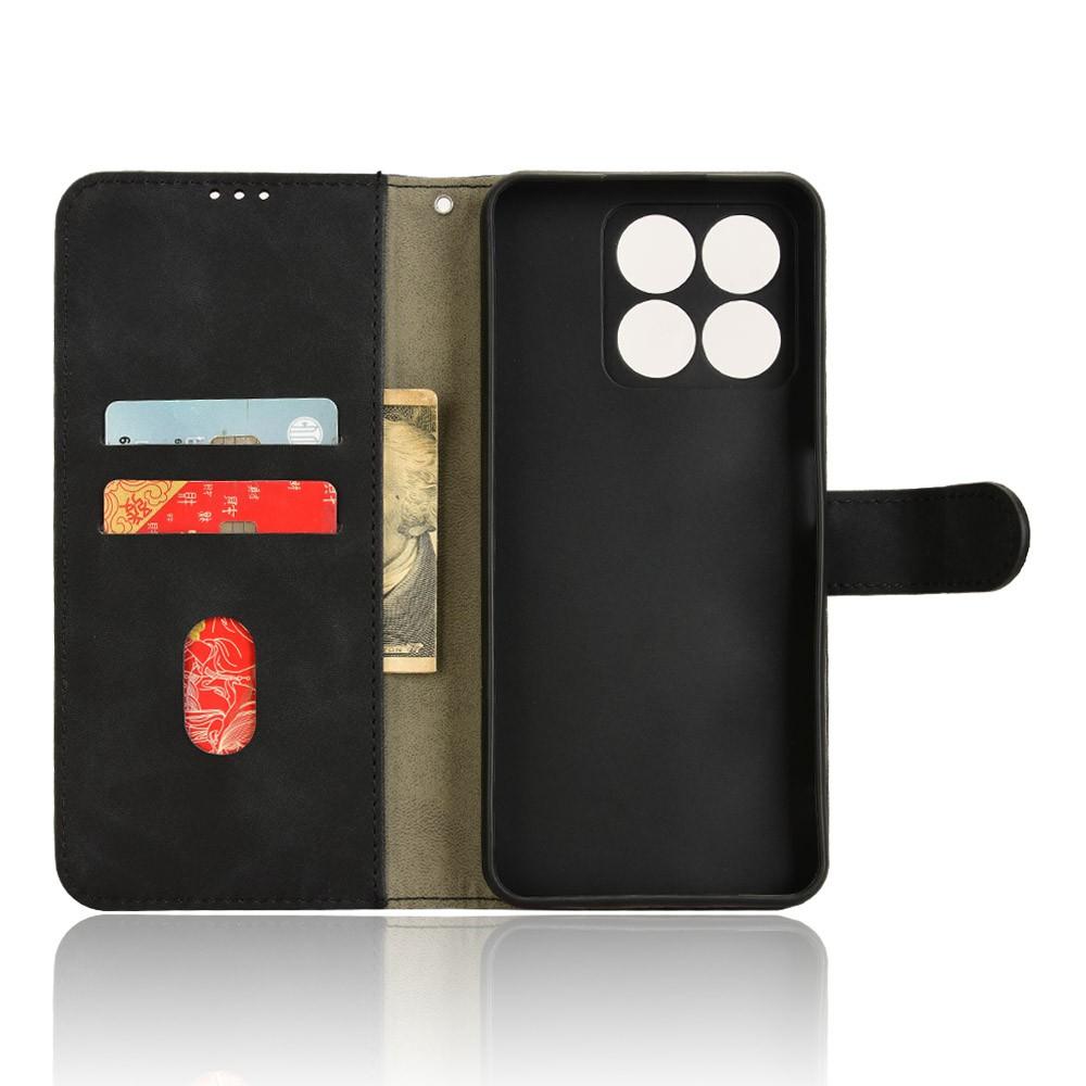 For ZTE Blade A35/A55 Leather Case Skin-Feel Anti-Drop Wallet Flip Phone Cover