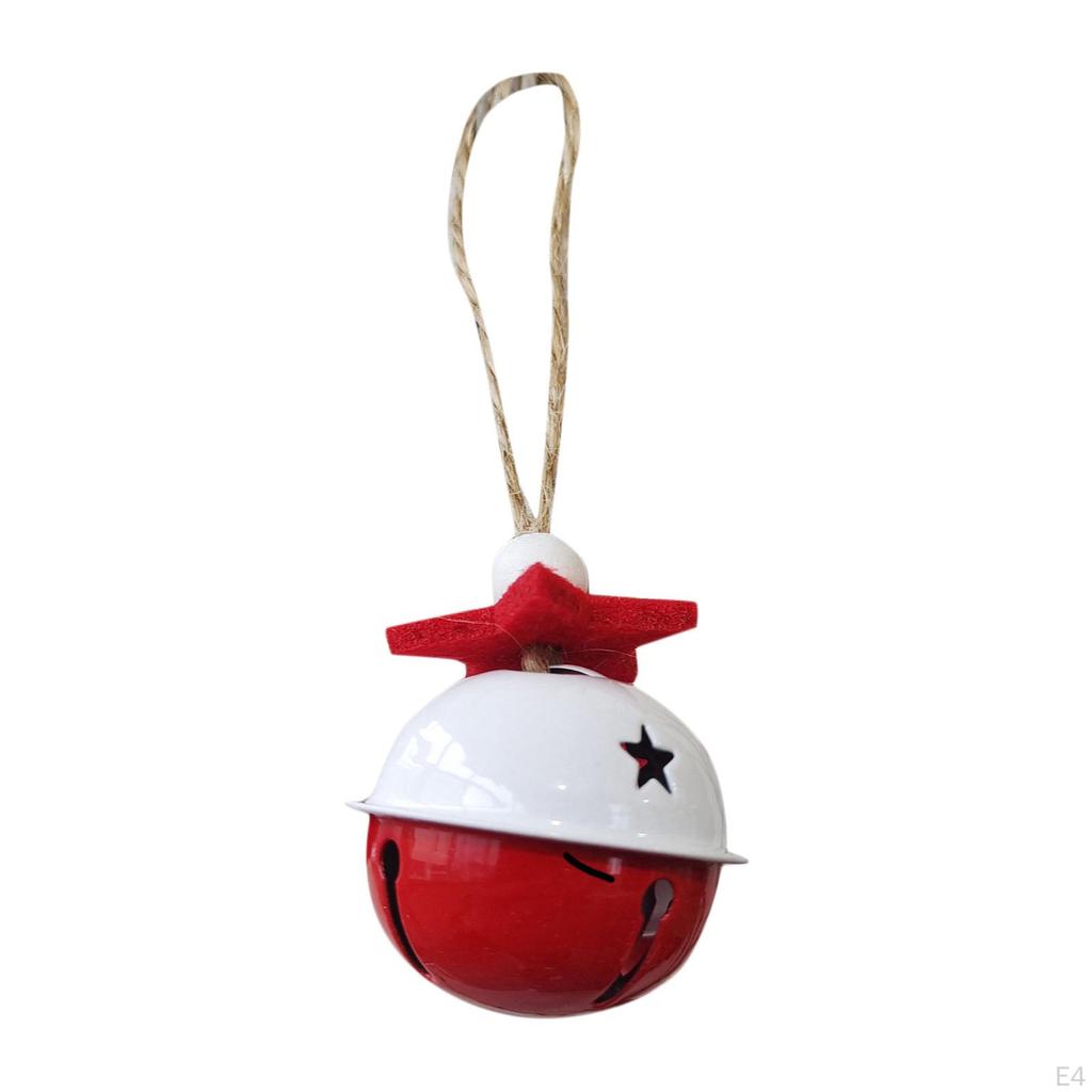 12 Pcs Hanging Bell Ornaments Holiday DIY Decorations Decorative Crafts Christmas Bells
