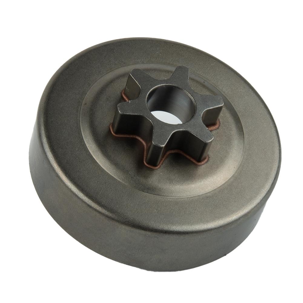Sprocket Bearing Clutch Drum Steel Pad 3/8 -6T Spur Chain Saw Accessries Clutch Drum E-clamp Kit Chain Saw Parts