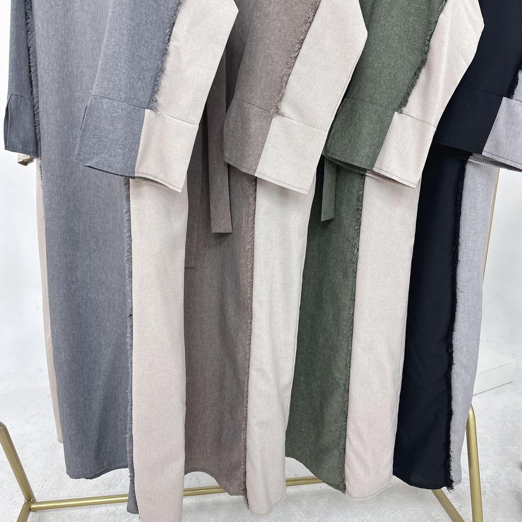 Loriya Fashion Patchwork Dubai-Türkei Elegant Robe LR897+LR898