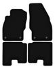 BASIC Black Velour Floor Mats For: Opel Adam Hatchback (2012-)