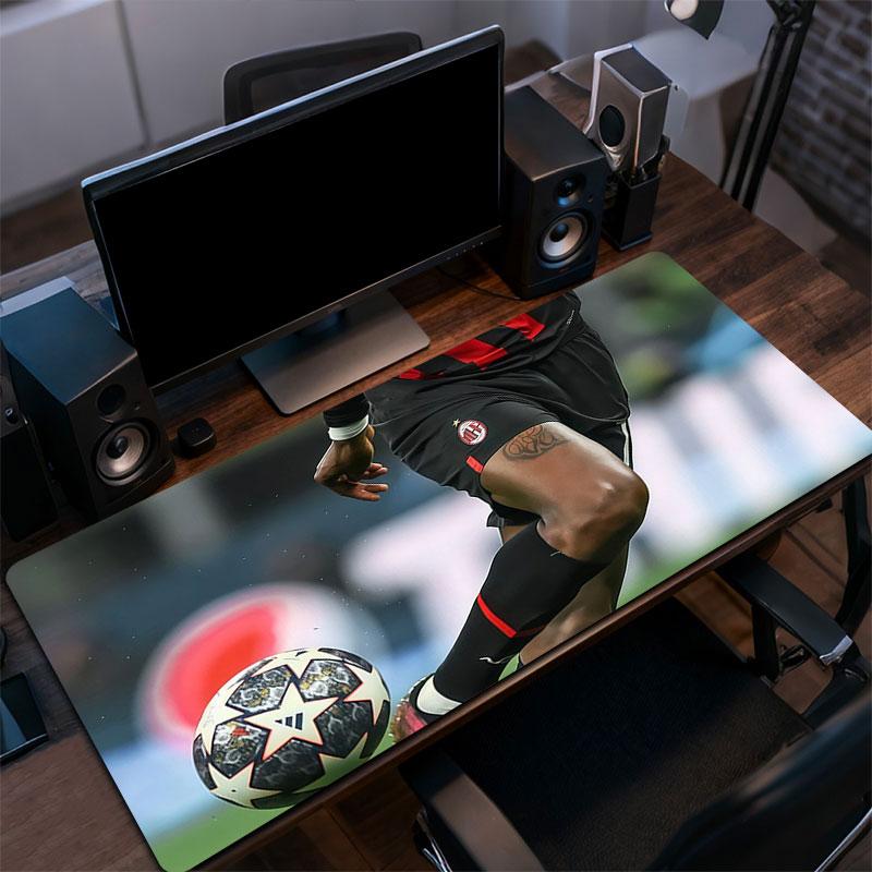 Leao Mouse Pad, Large Gaming Desk Mat, Non-slip XXL Mousepad for Laptop & Tablet, Mini PC Playmat with Stitched Edges