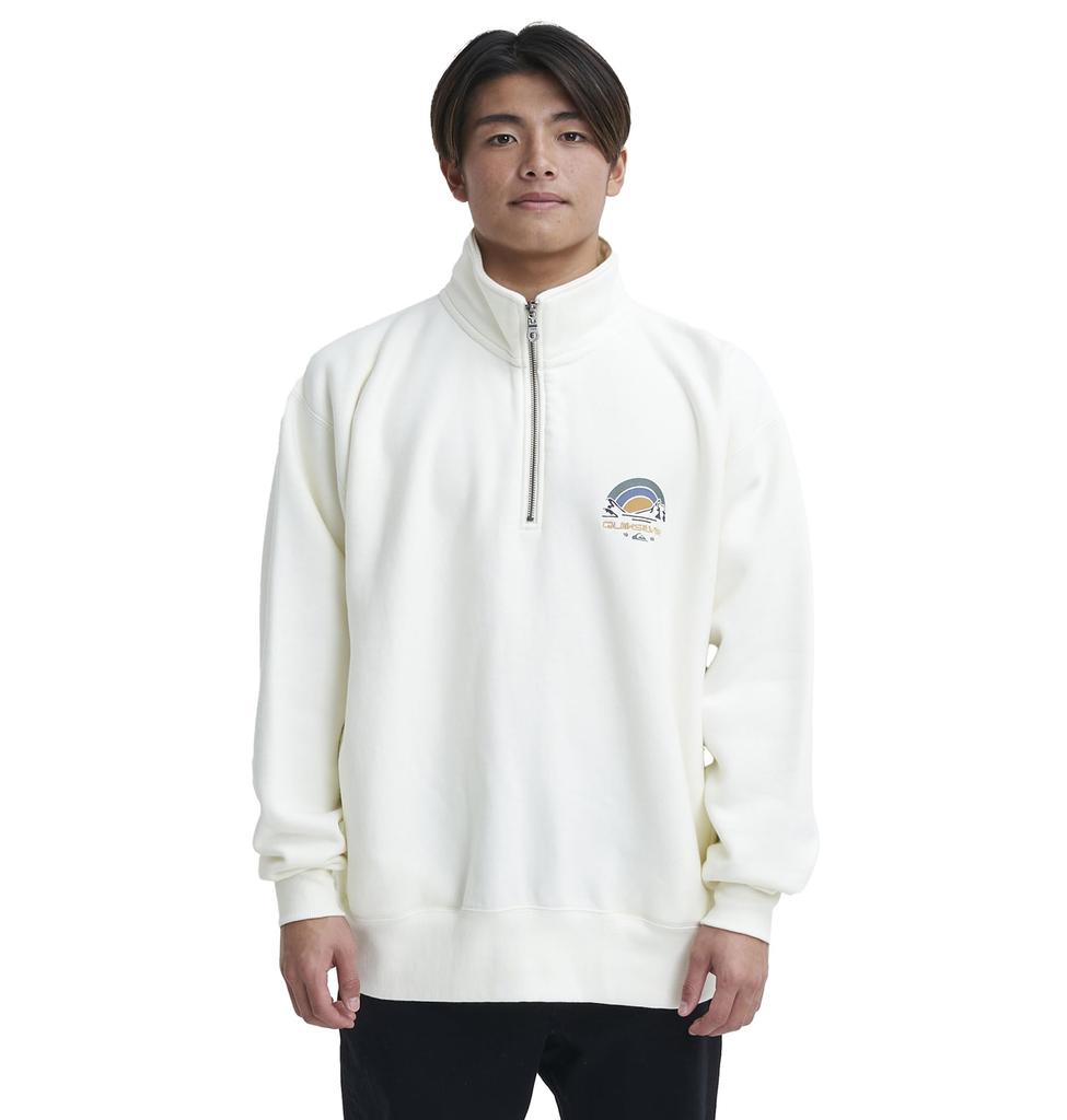 Quiksilver QZP234064 Washed Classic Half-Zip Sweatshirt