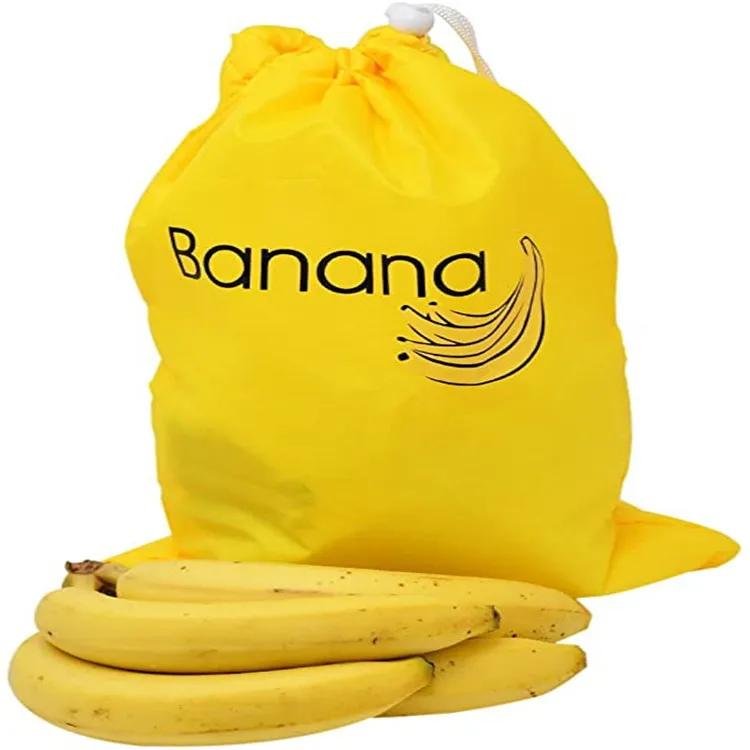 Banan Knippe Ficka Förvaringspåse Grönsaks- och Fruktförvaringspåse Matförvaringspåse 1 st