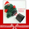 Dancing Xmas Tree Battery Powered Interesting Rotating Electric Plush Xmas Tree Toy for Holiday