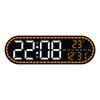 Multifunctional LED Geometric Style Clock for Living Room, Dining Room, and Bedroom - Model GH9009