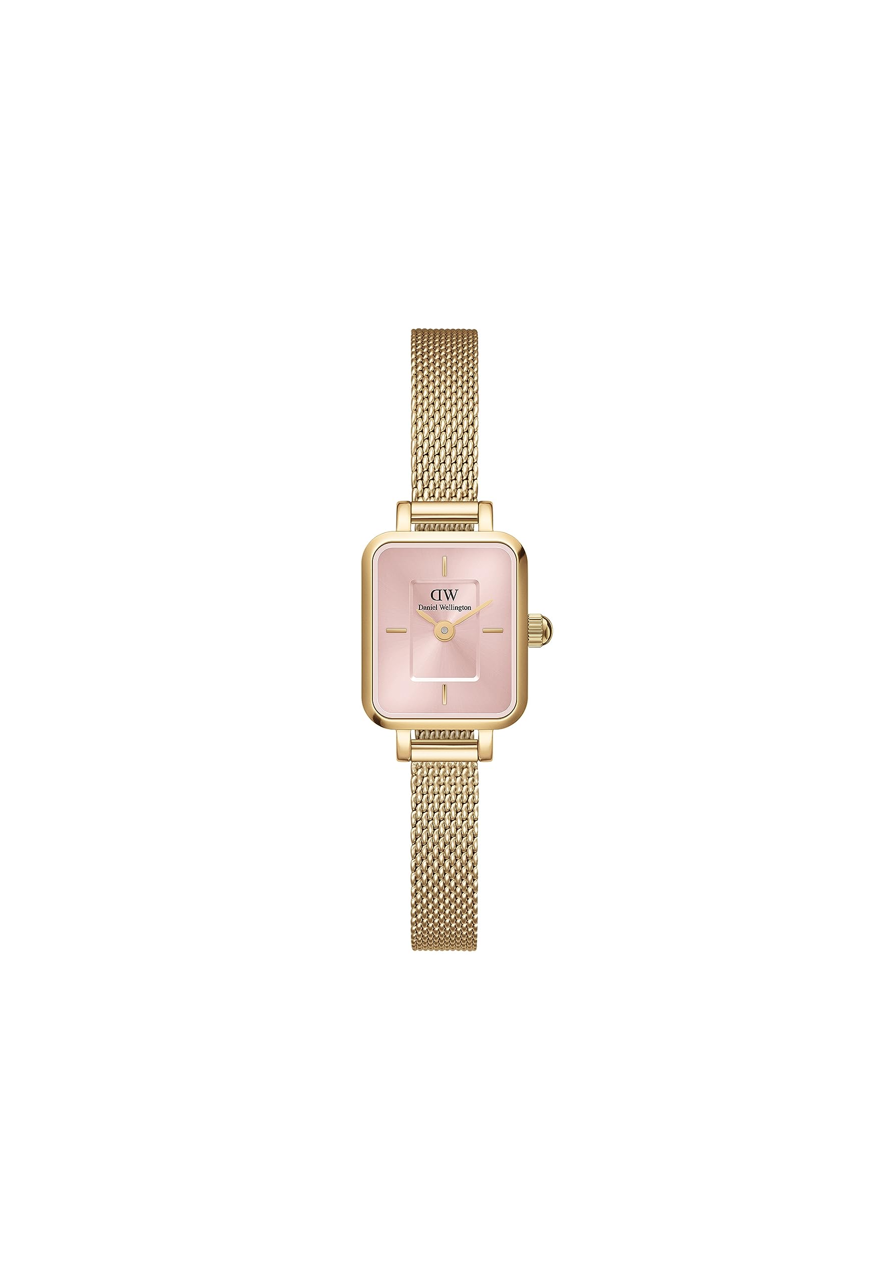 

[Official Shop/2-Year Warranty] Daniel Wellington Quadro Mini 15.4x18.2 Evergold G Blush Women s Watch - Cute, Stylish, Simple, Elegant