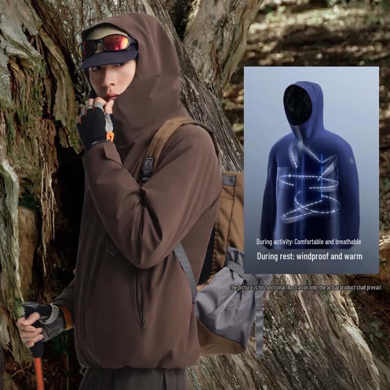 Bosideng Men's 3-in-1 Windproof Waterproof Goose Down Jacket B250331313