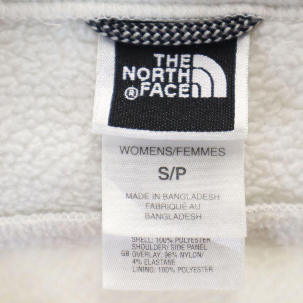 The North Face Outdoors Fleece Jacket S White X Gray Women Used