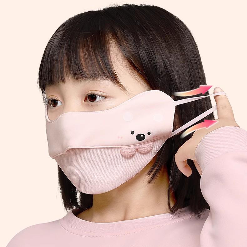 Children's Adjustable Velvet-Lined Warm Mask for Cold Weather