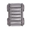 Metal Stress Relief Slider Roller Toy 304 Stainless Steel Tank Shape Comfortable Grip Decompression 