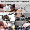 68 w 1 Magnetyczny Zestaw Wierteł, Mini Elektryczny Śrubokręt, Akumulatorowy Przenośny Zestaw Naprawczy, Odpowiedni Do Elektroniki Laptopów, Okularów, Zegarów, Smartfonów