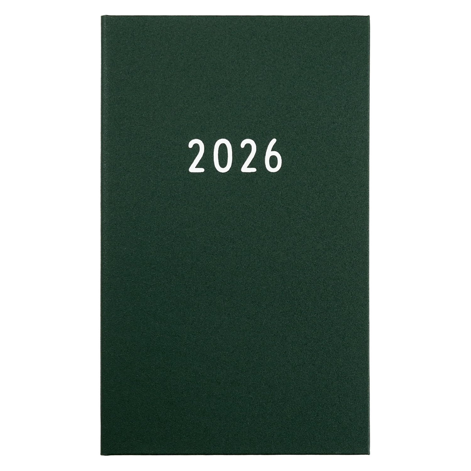 

Greeting Life Noritake 2026 B6 Deep December Planner, Slim, Monthly, Hardcover, Green, CD-1409-NT (Starts 2025)