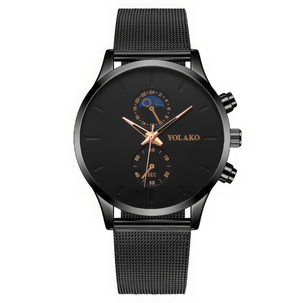 Men's Waterproof Luminous Running Alarm Clock Watch