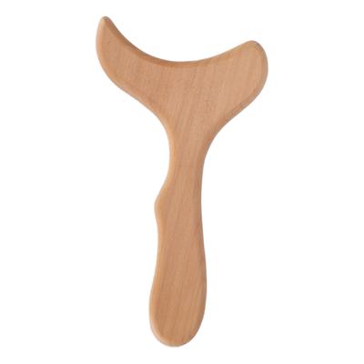 Holzschabebrett Stimulierende Lymphdrainage Cellulite Beauty Dredge Board