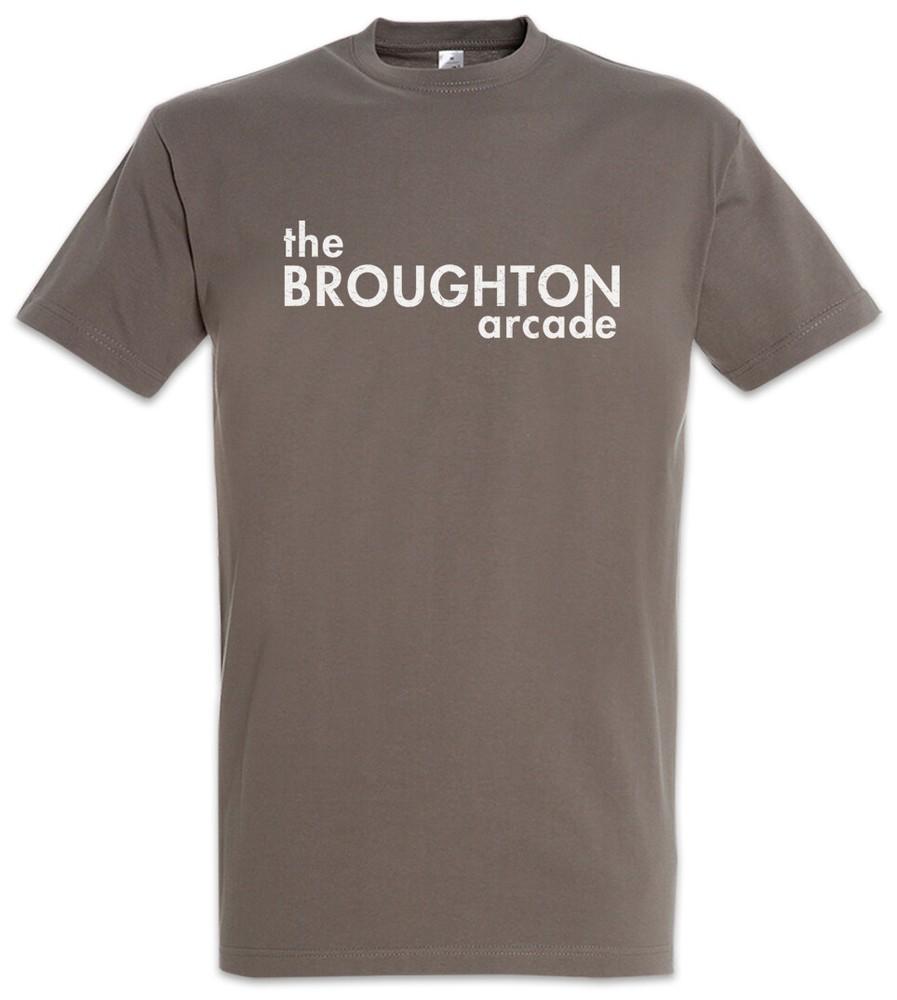 

The Broughton Arcade T-Shirt Logo Symbol Sign Game Gamer Games Gaming Bar Diner XL