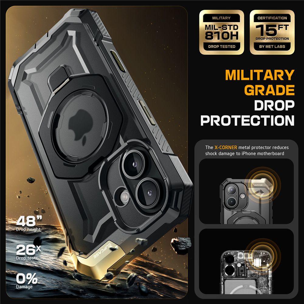 Supcase Ub Grip Mag Magsafe Iphone 16 Schwarz